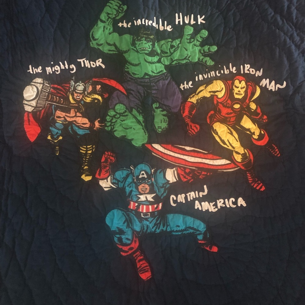 Pottery Barn Kids Marvel Quilt (Twin)